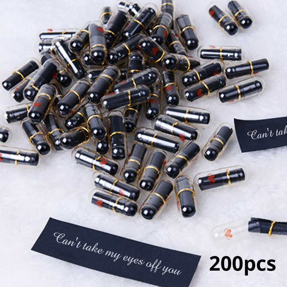 Message Capture - Personalized Couple Message Capsule Letter Bottle