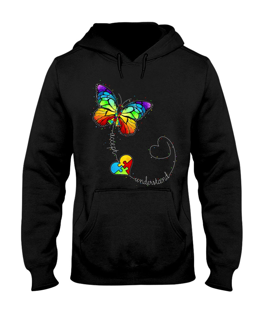 Accept Understand - Autism Autism Awareness T-shirt and Hoodie 0520