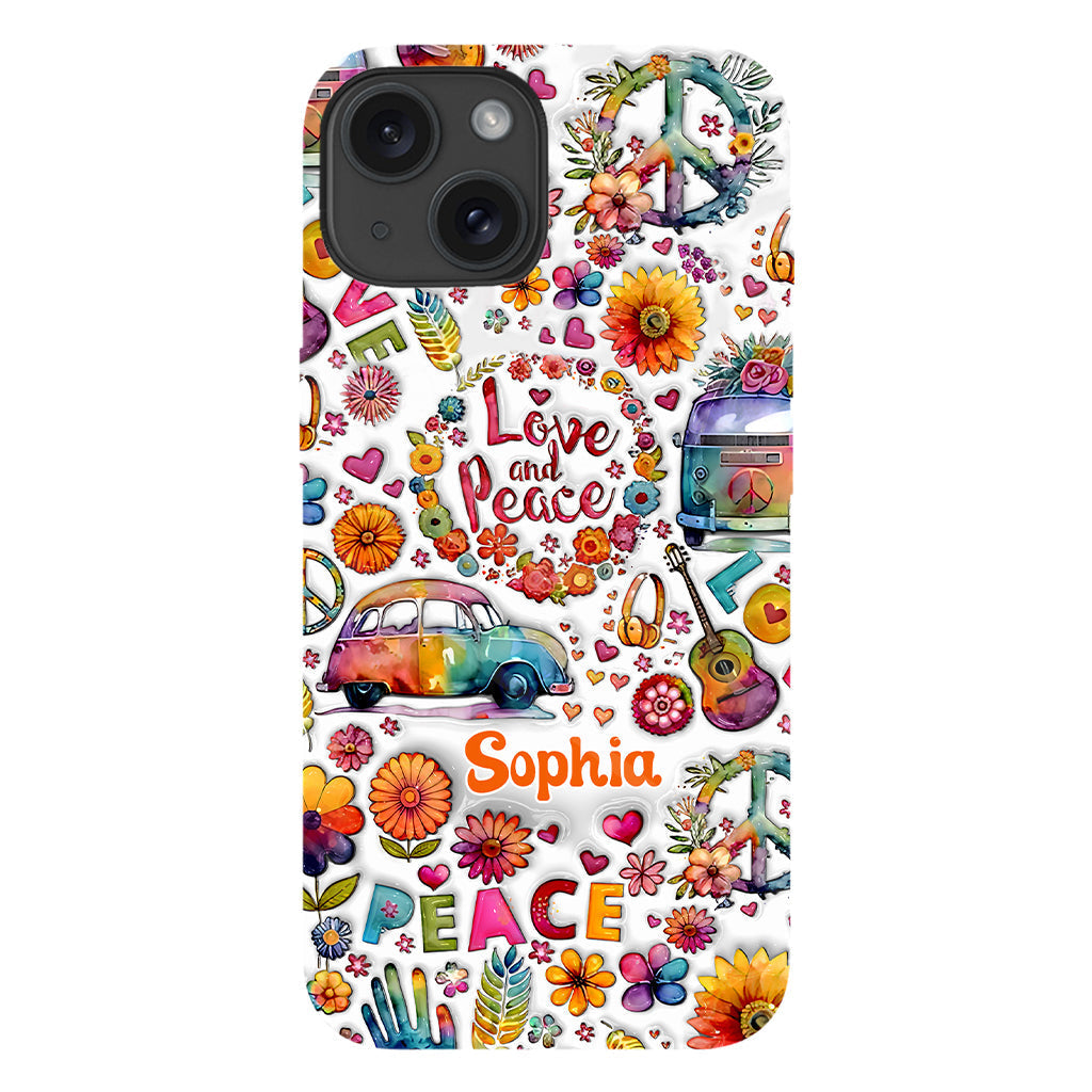 Hippie Soul - Personalized Hippie Full Print Phone Case