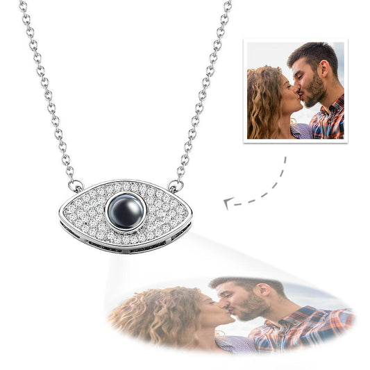 Evil Eye Projection Charm - gift for who lost a loved one - Personalized Evil Eye Projection Charm