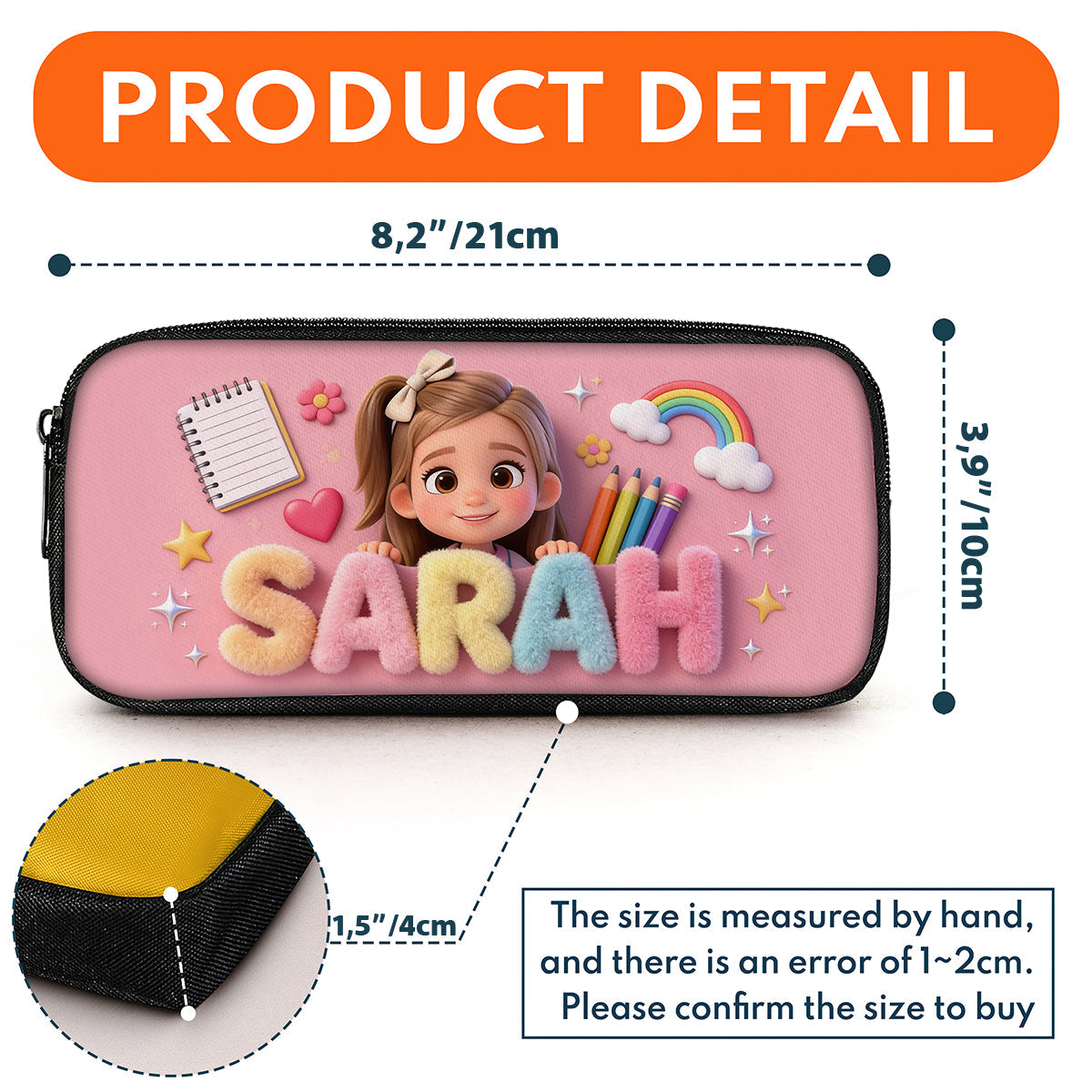 Back To School Gift - Personalized Kid Pencil Case
