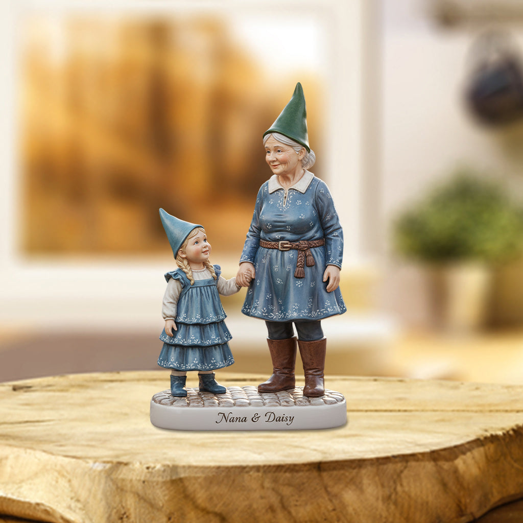 Grandma's Little Gnomes - Personalized Gardening Custom Shaped Acrylic Plaque