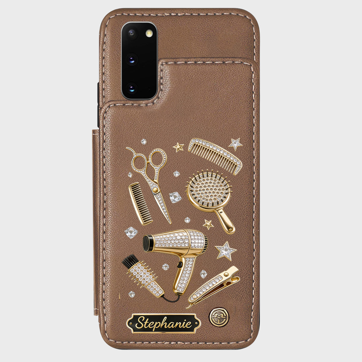 Hairdresser Scissors Salon Decor - Personalized Hairdresser Wallet Phone Case