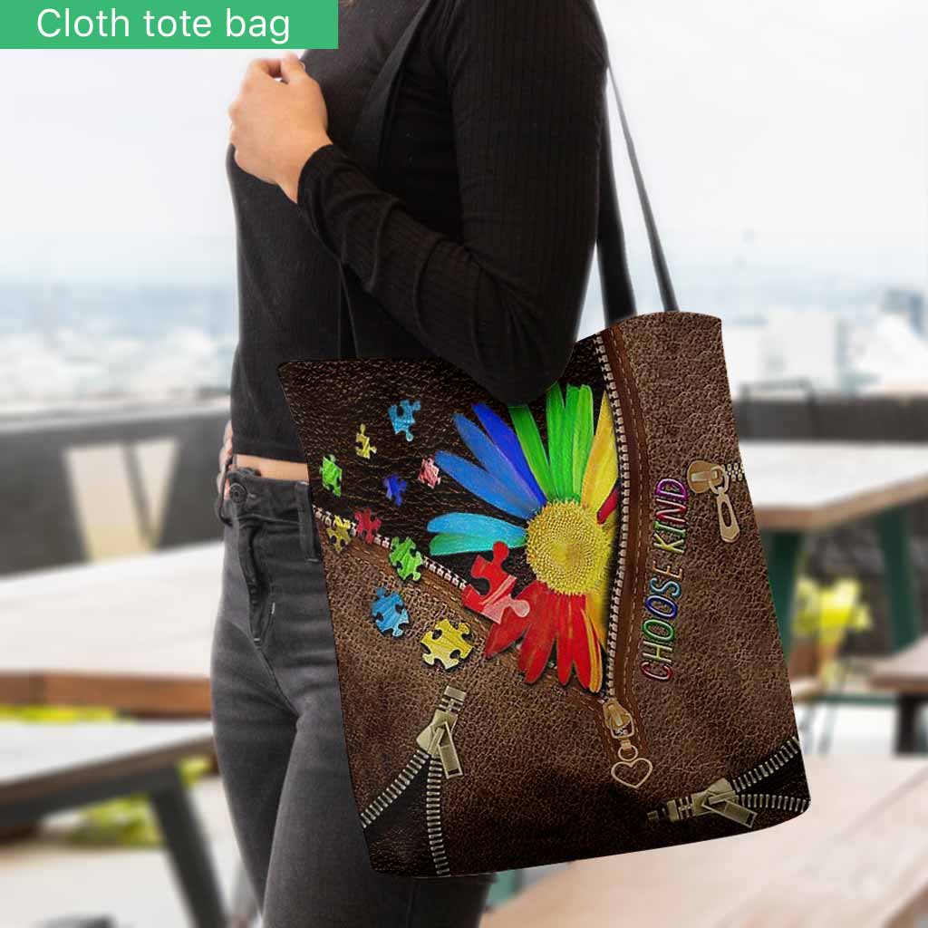 Autism Awareness : Flower - Tote Bag 0921