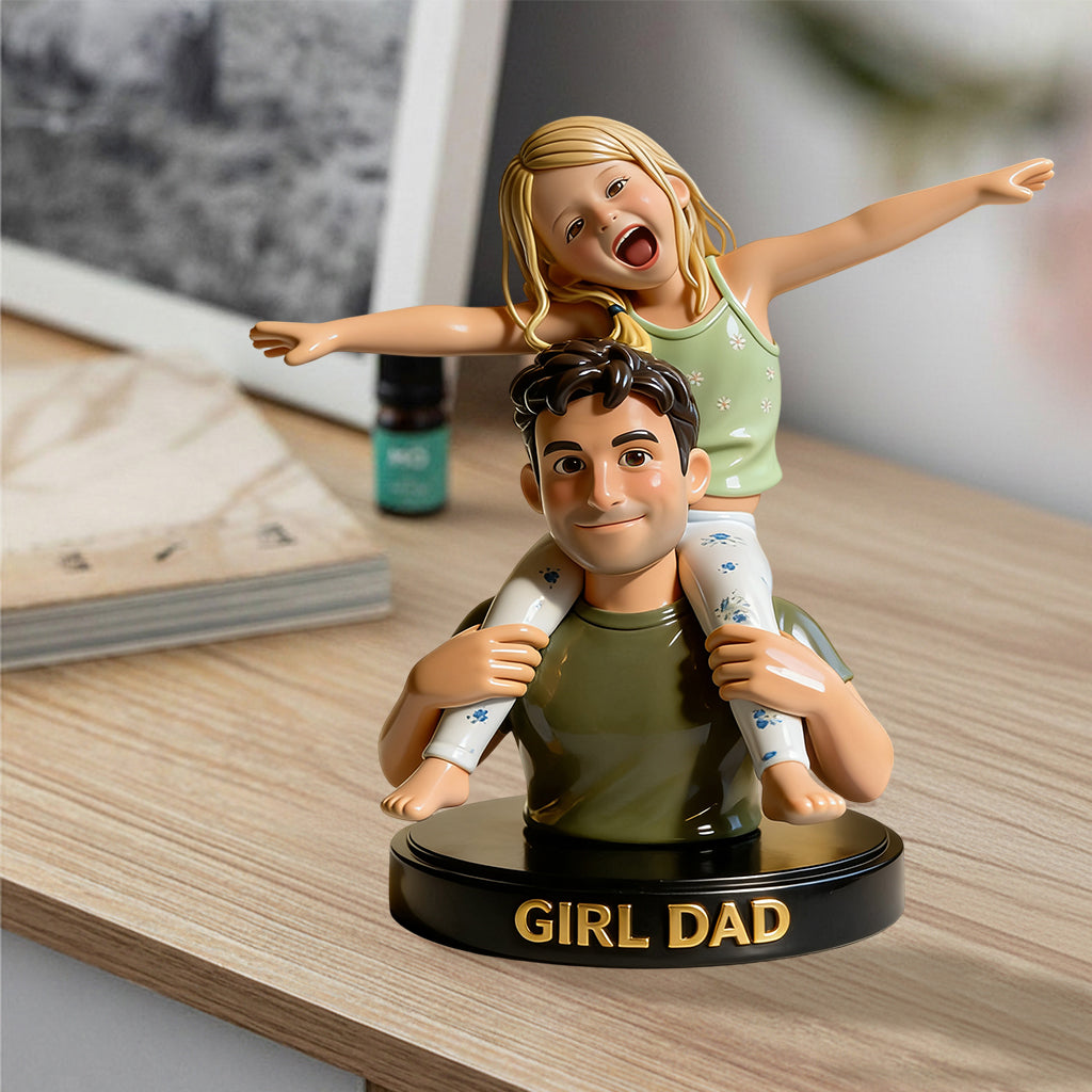 Best Dad Ever - Personalized Father Premium 3D Figurine