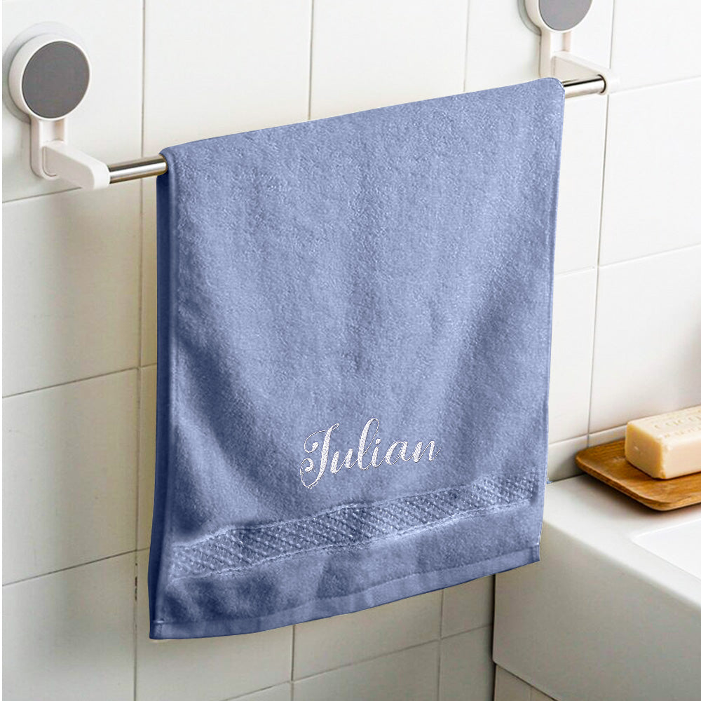 Name Embroidery - Personalized Embroidered Towel