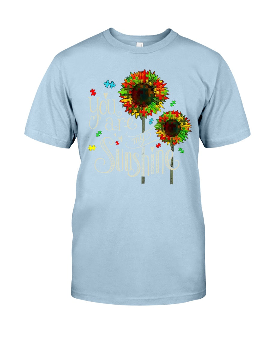 Autism You Are My Sunshine - Autism Awareness T-shirt and Hoodie 0921