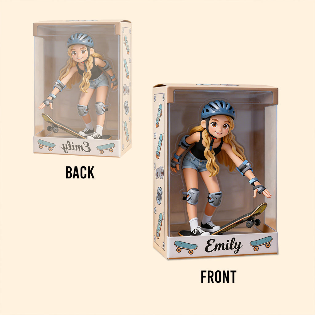 Any Photo - Personalized Skateboarding Custom Shaped Acrylic Plaque