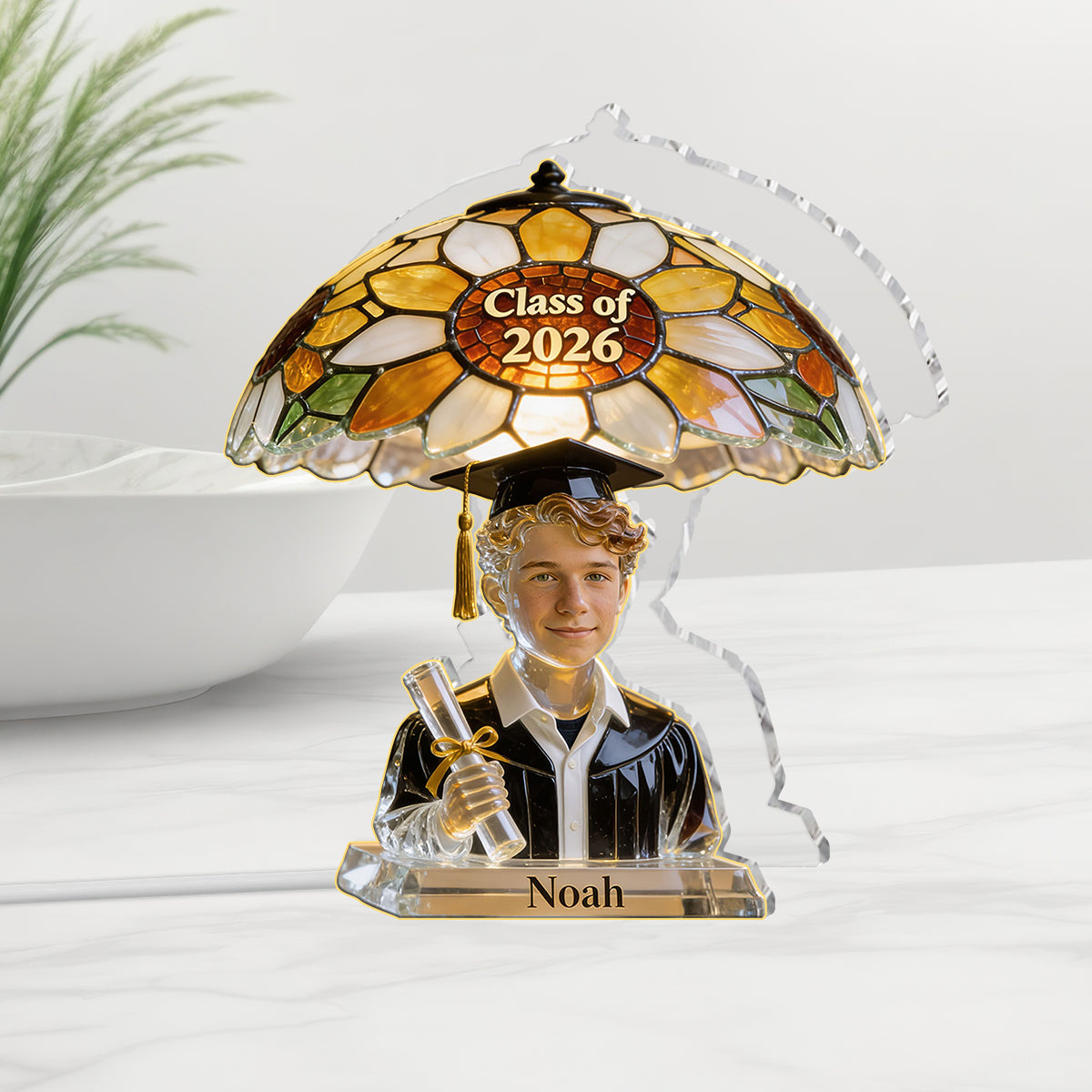 Custom Any Photo - Personalized Graduation Acrylic LED Night Light