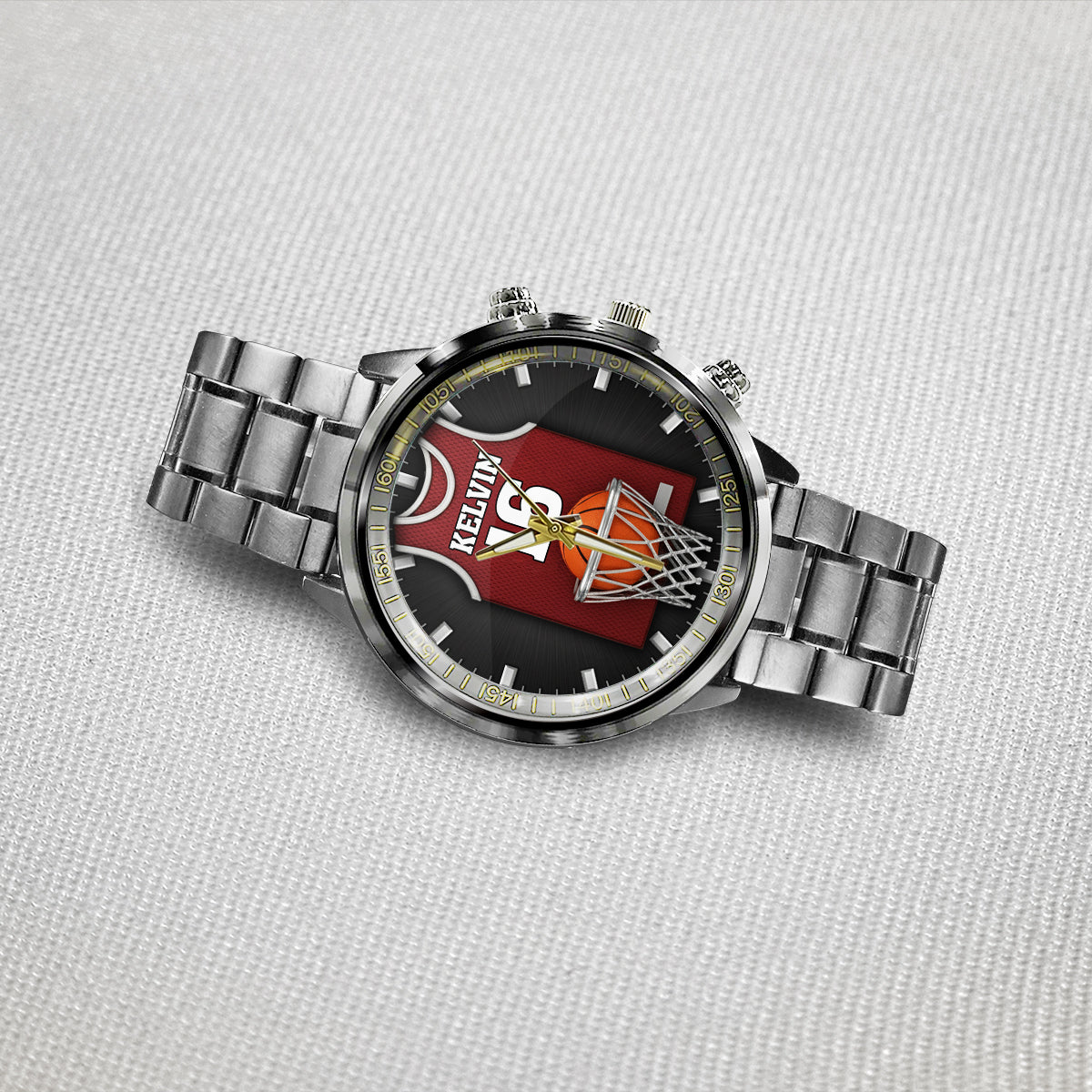 Love Basketball - Personalized Basketball Hand Watch