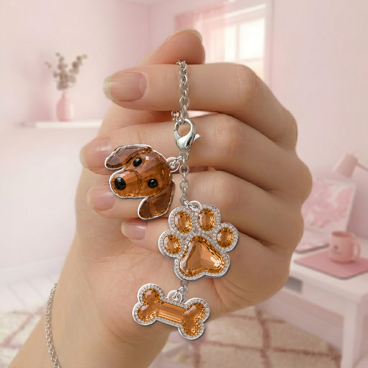 Custom Any Photo Fur Babies - Personalized Dog Dangling Charms