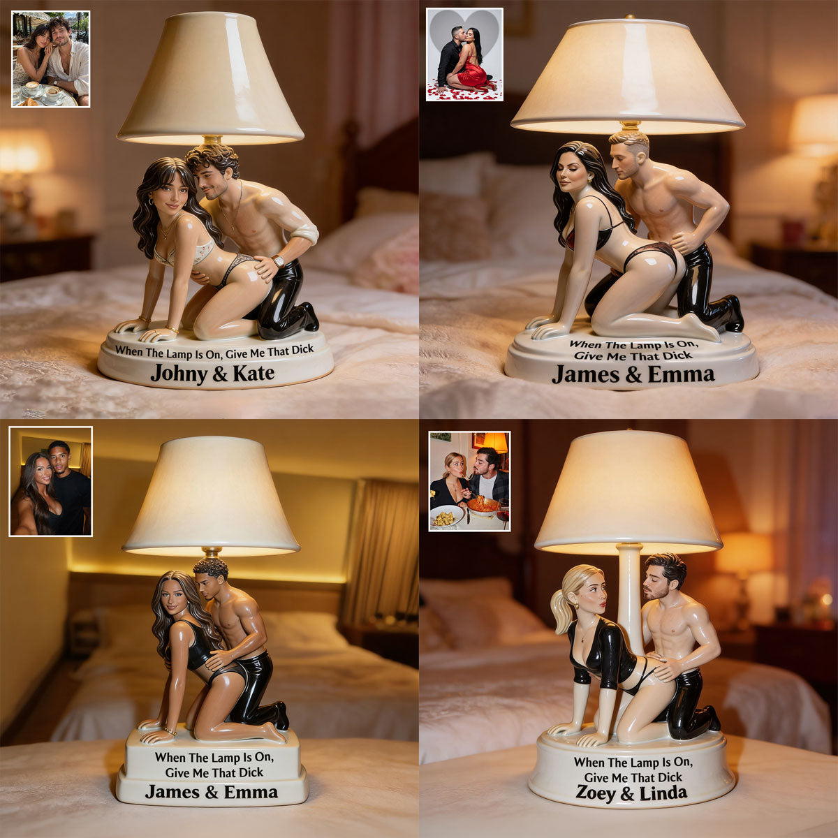 Give Me That Candy - Personalized Spicy Couple Acrylic LED Night Light