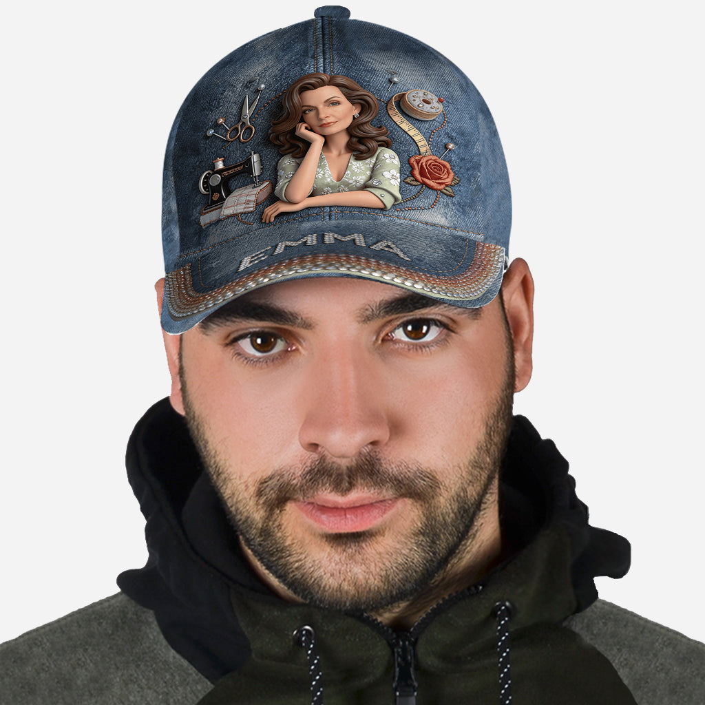 Custom Any Photo - Personalized Sewing Classic Cap