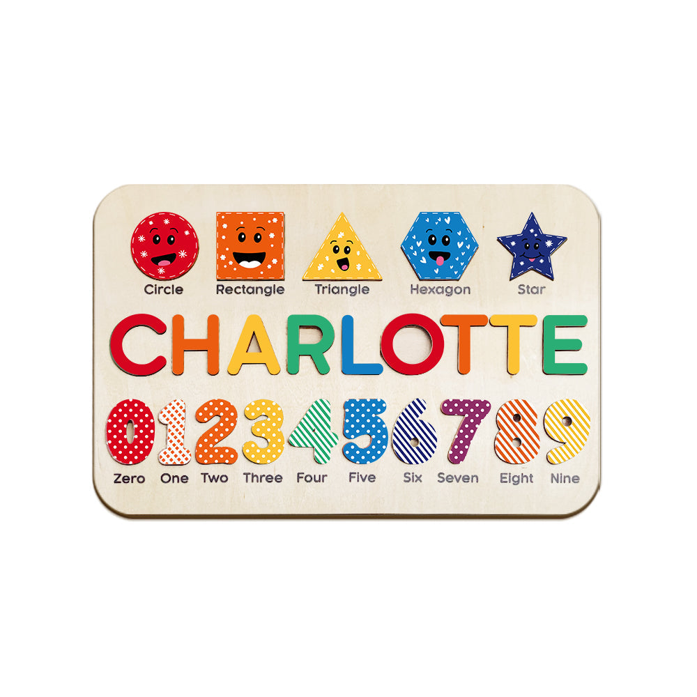 Baby Name Toy - Personalized Kid Name Puzzle