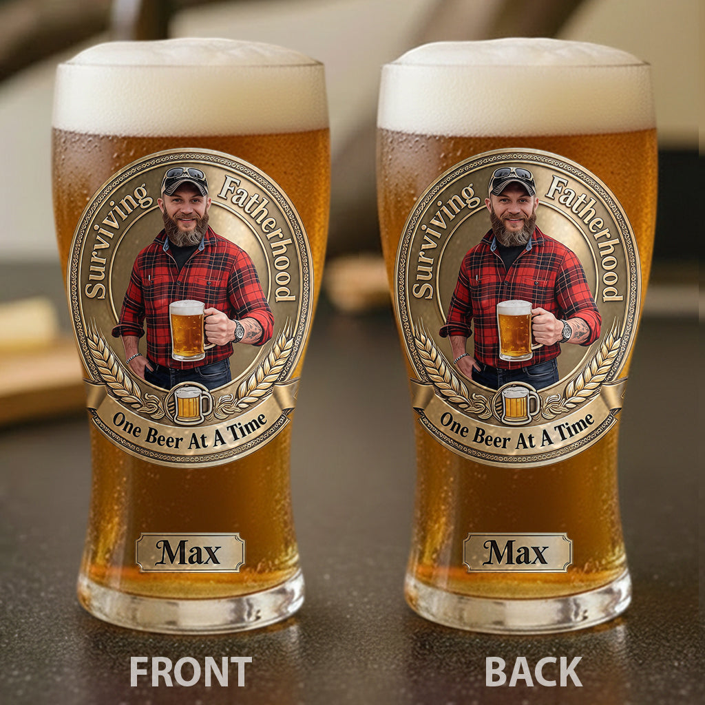 Dad Fuel - Personalized Father Beer Pint