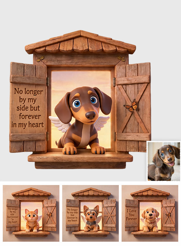 Custom Any Photo - Personalized Dog Custom Shaped Wood Sign