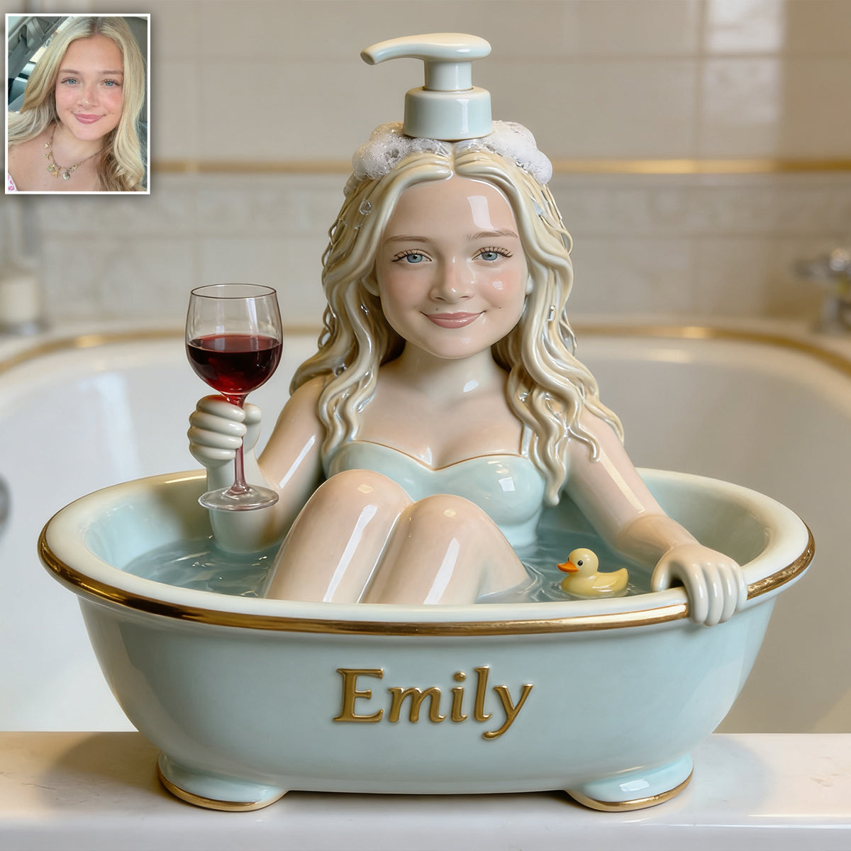 Custom Any Photo - Personalized Wine Pump Dispenser