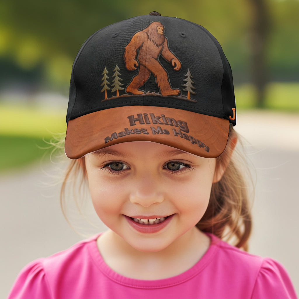 Hiking Makes Me Happy - Personalized Hiking Classic Cap