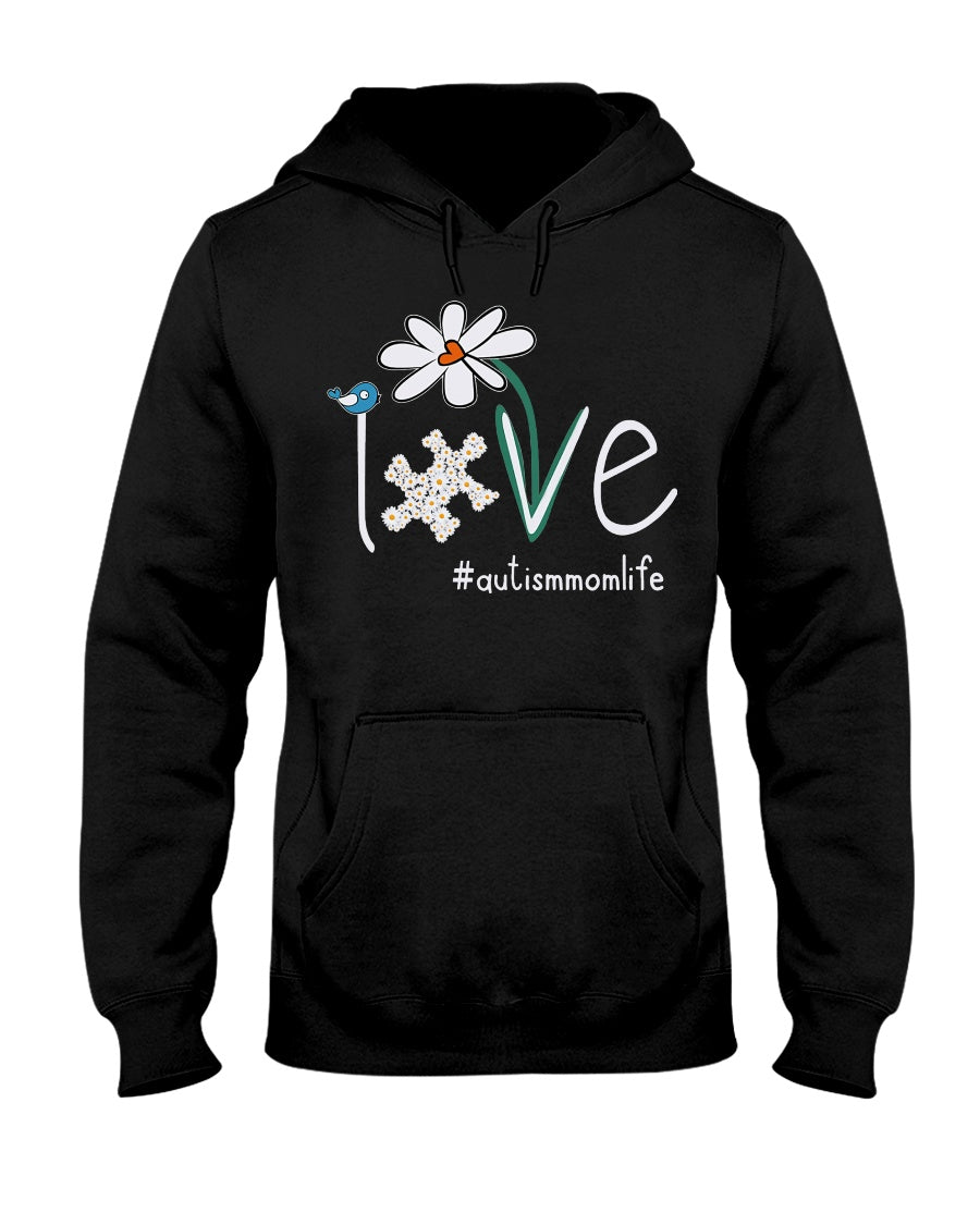 A Big Piece Of My Heart Has Autism - Autism Awareness T-shirt and Hoodie 0921