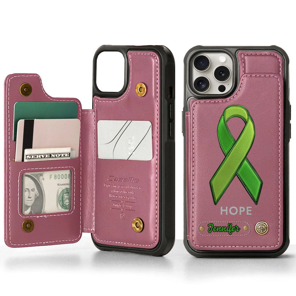 Hope - Personalized Mental Health Awareness Wallet Phone Case