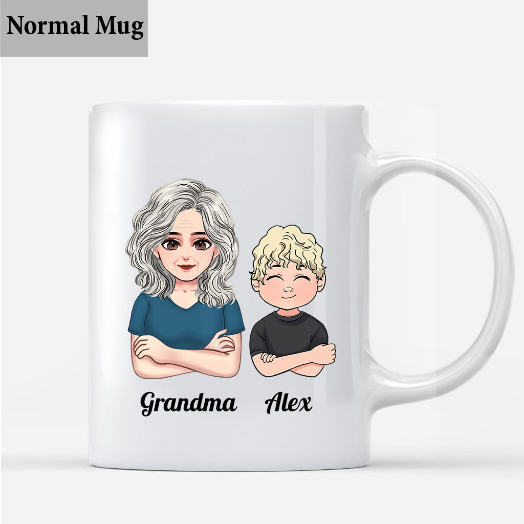 Like Mother Like Daughter Oh Crap - Family gift for aunt, mom, grandma - Personalized Mug