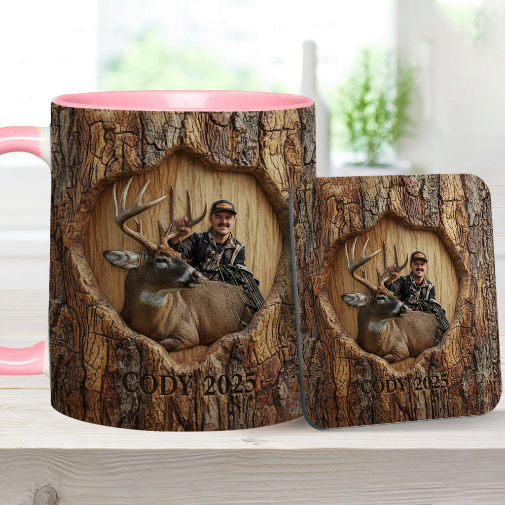 Custom From Any Photo - Personalized Hunting Accent Mug & Coaster
