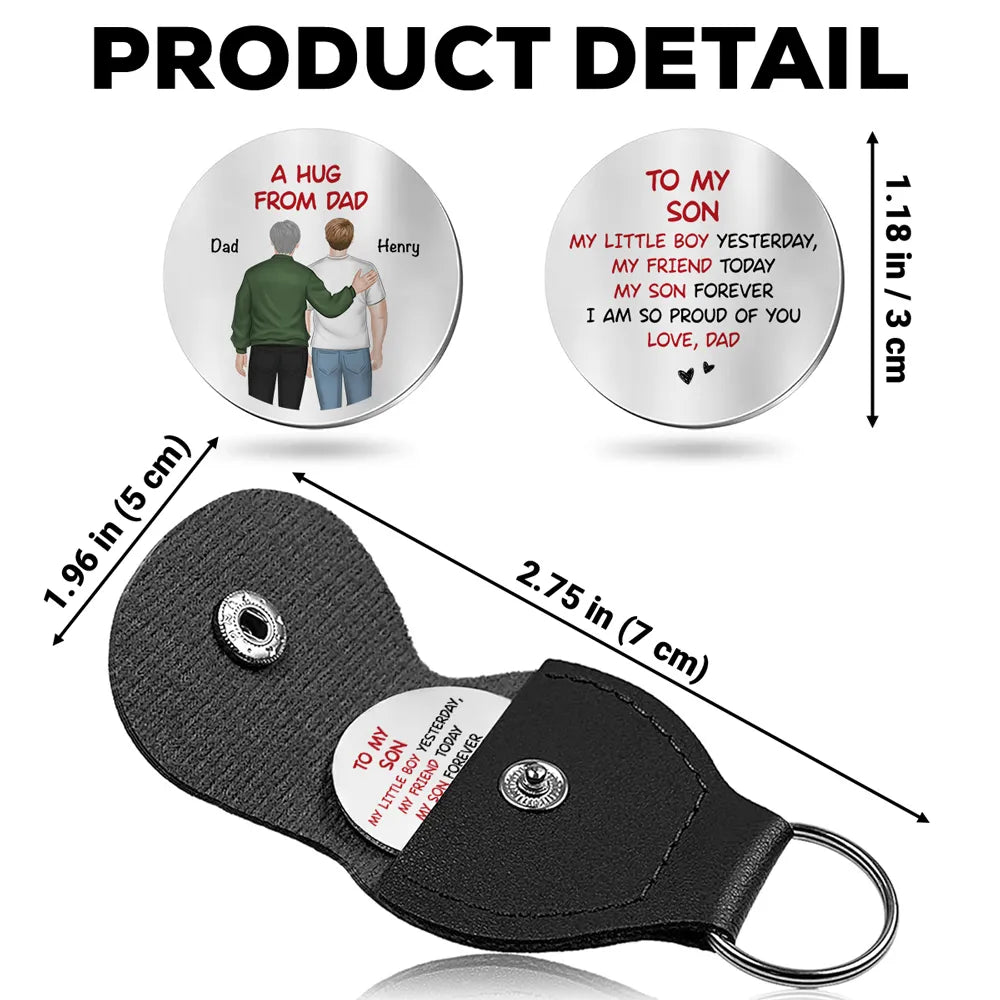 Forever Proud Of You - Personalized Custom Pocket Hug