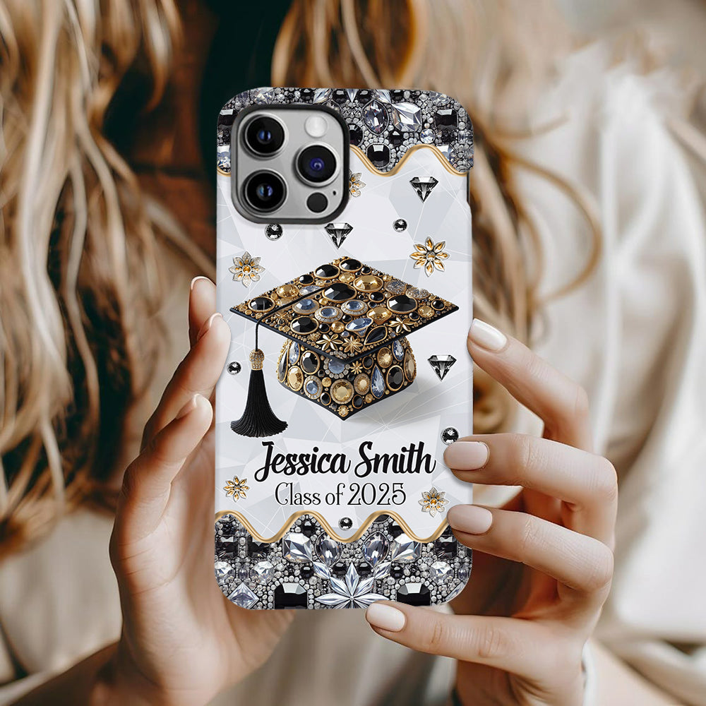 Congrats Grand Class Of 2025 - Personalized Graduation Full Print Phone Case