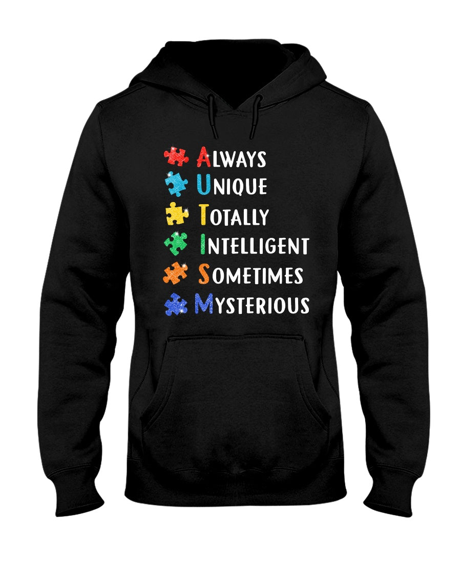 Autism Always Unique - Autism Awareness T-shirt and Hoodie 0921