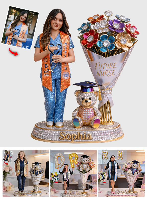 Custom Any Photo - Personalized Graduation Custom Shaped Acrylic Plaque