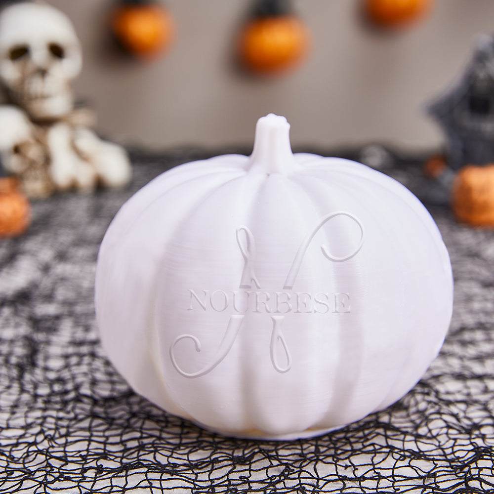Any Name Pumpkin - Personalized Halloween Photo Crystal Plaque