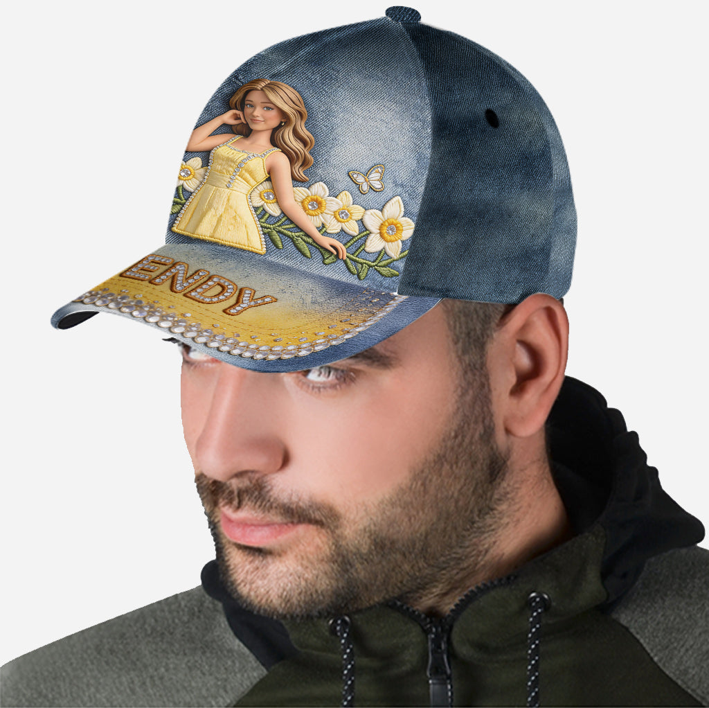 Custom Any Photo - Personalized Flower Lover Classic Cap