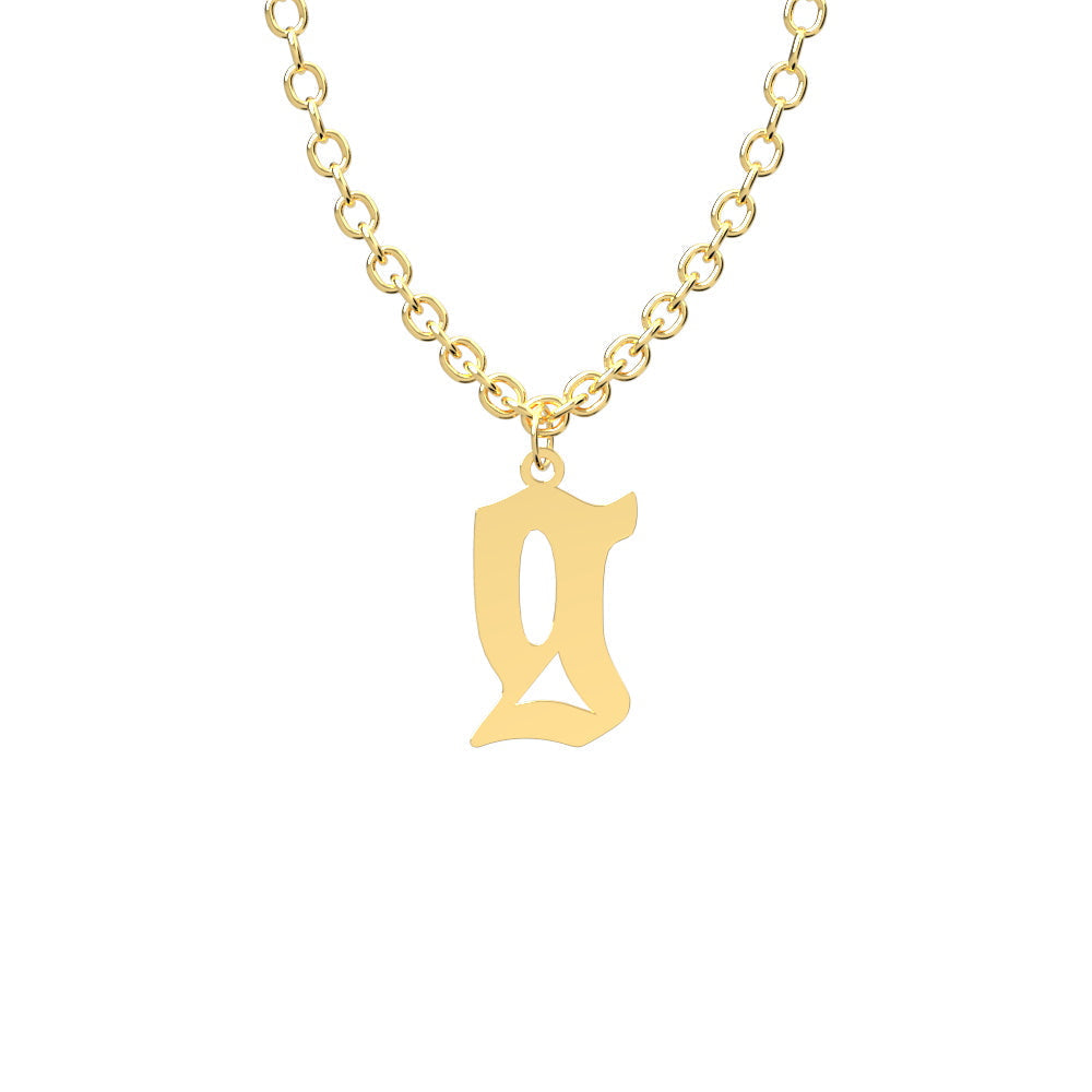 Any Letter - Personalized Initial Necklace