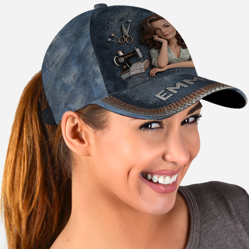 Custom Any Photo - Personalized Sewing Classic Cap