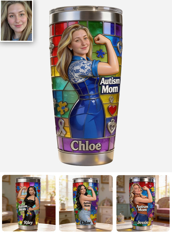 Autism Awareness - Personalized Autism Awareness Tumbler