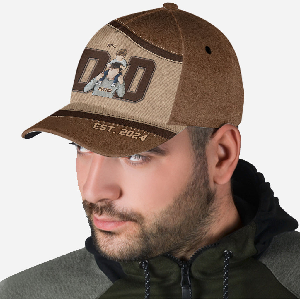 Best Dad Ever - Personalized Father Classic Cap