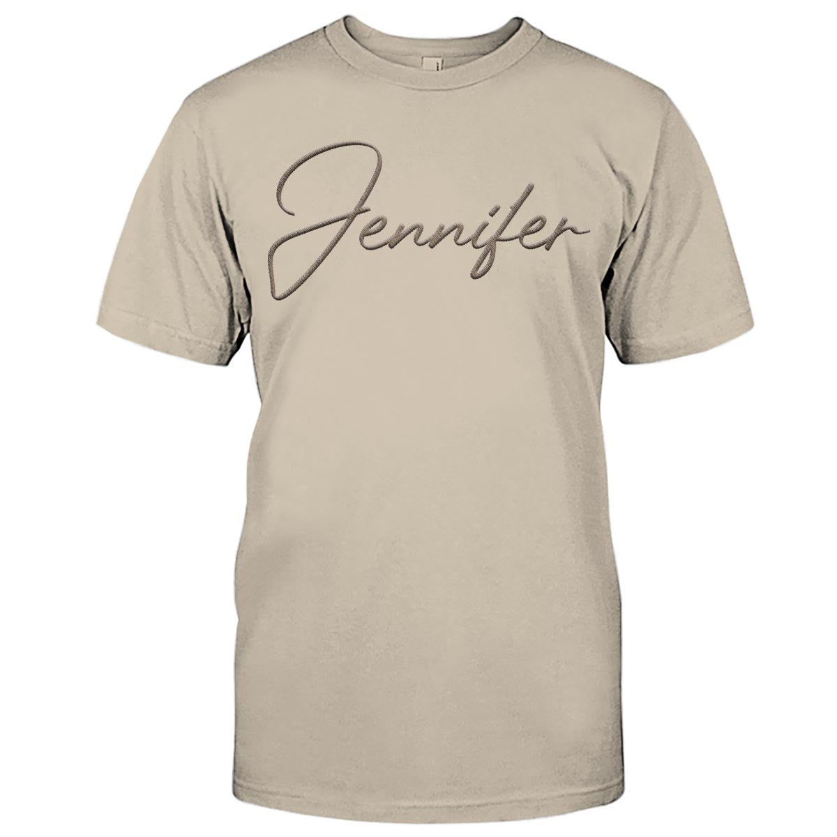 Custom Name - Personalized Step Mom Embroidered T-shirt