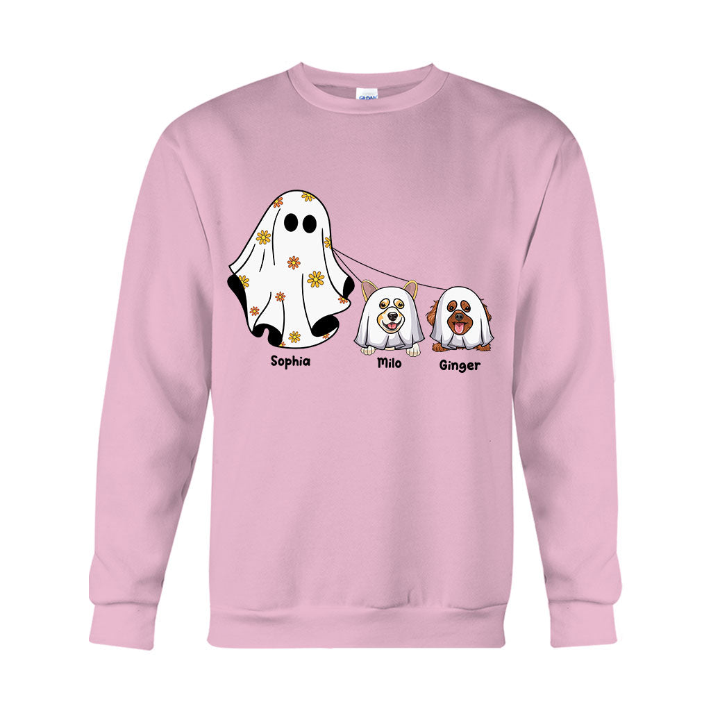 Cute Ghosts - Personalized Dog T-shirt And Hoodie