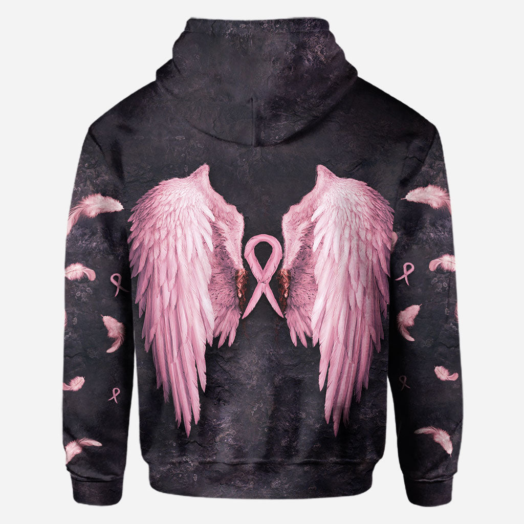 Faith Hope Love Breast Cancer Awareness All Over T-shirt and Hoodie
