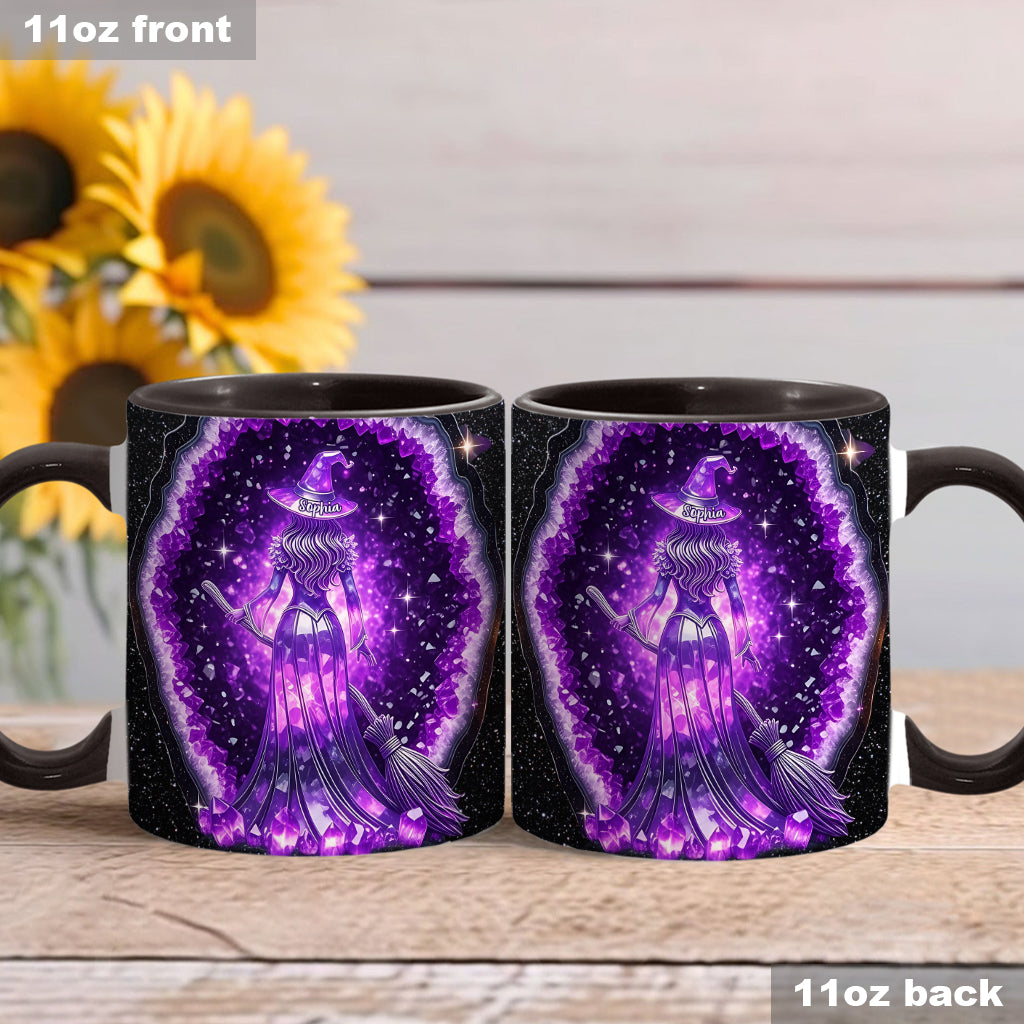 Beautiful Witch - Personalized Witch Accent Mug