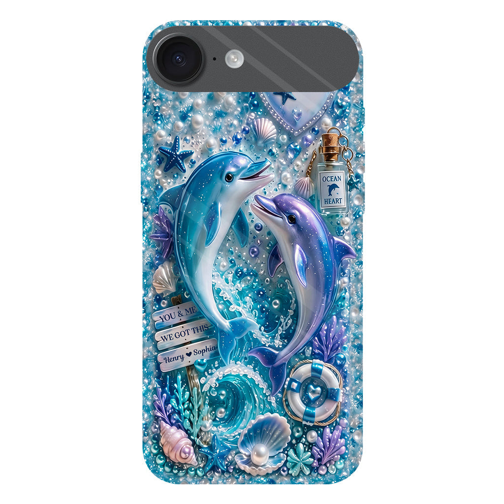 I'm Yours - Personalized Dolphin Full Print Phone Case