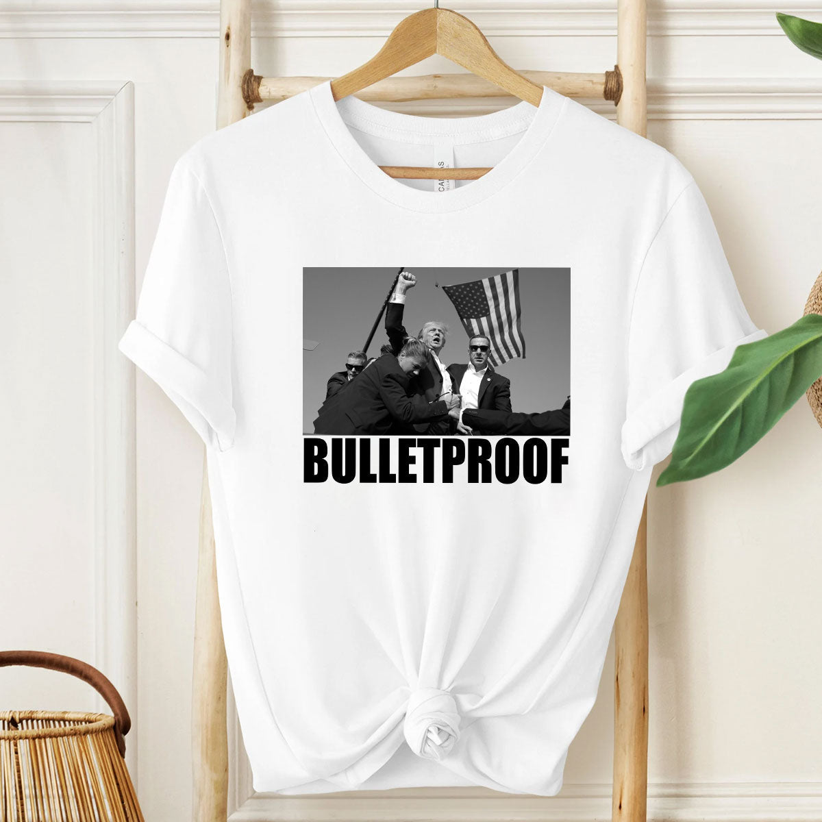 Bulletproof T-shirt, Never Surrender Shirt, Fight For America T-shirt, Retro Rally Shirt, Fight Fight Fight Shirt T-shirt & Hoodie
