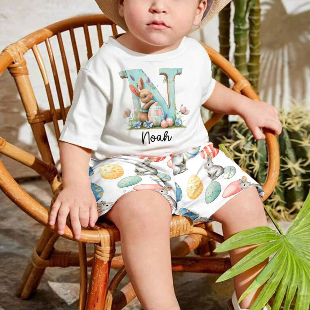 Easter Bunny - Personalized Kid T-shirt & Shorts