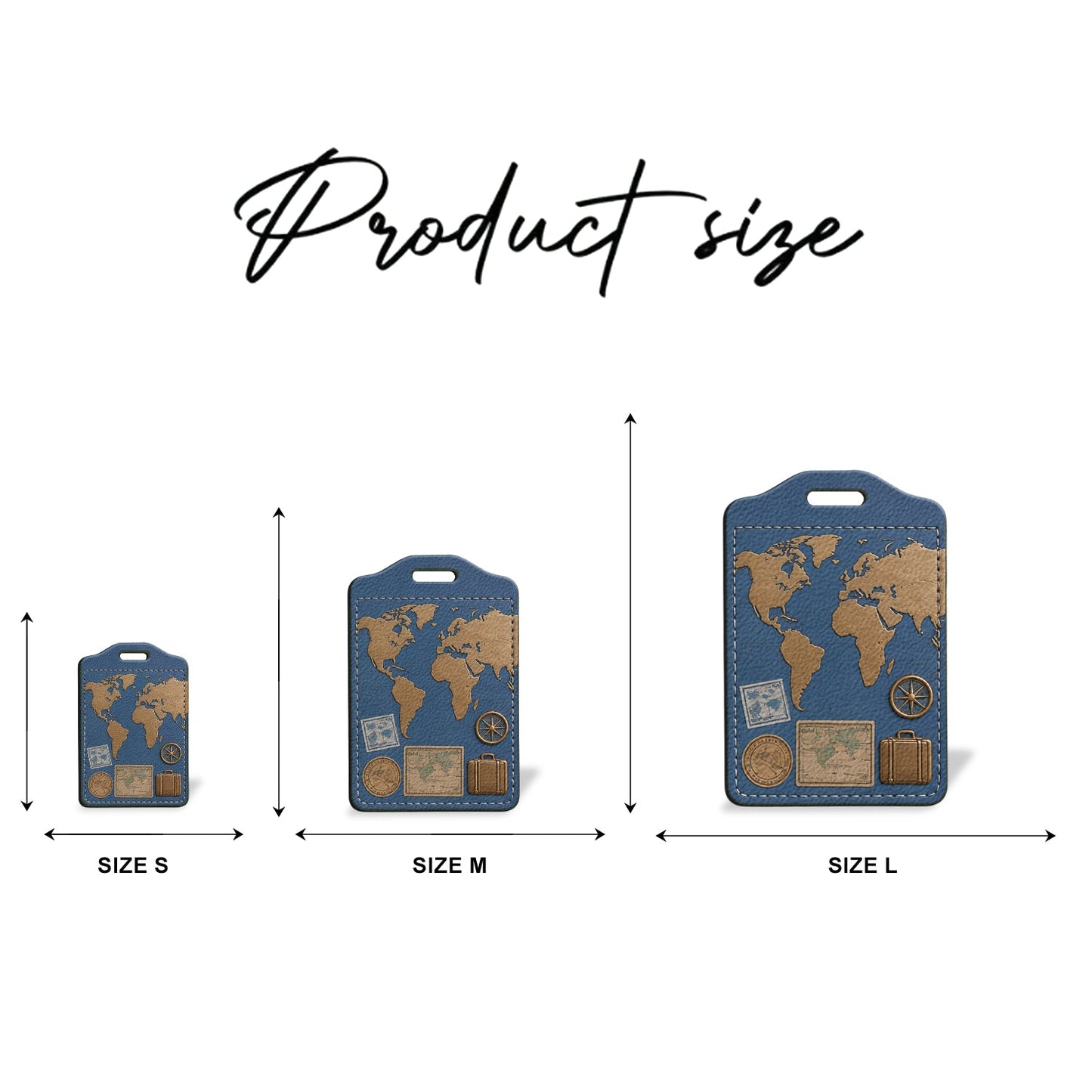 Just A Girl Boy Who Loves Traveling - Personalized Travelling Passport Holder & Luggage Tag Set