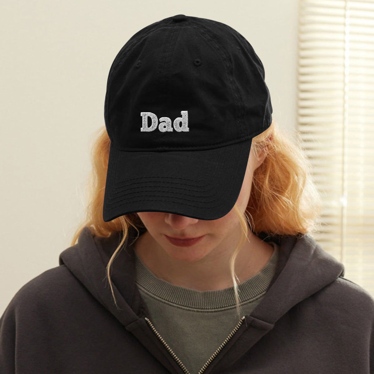 Custom Name - Personalized grandson Embroidered Classic Cap