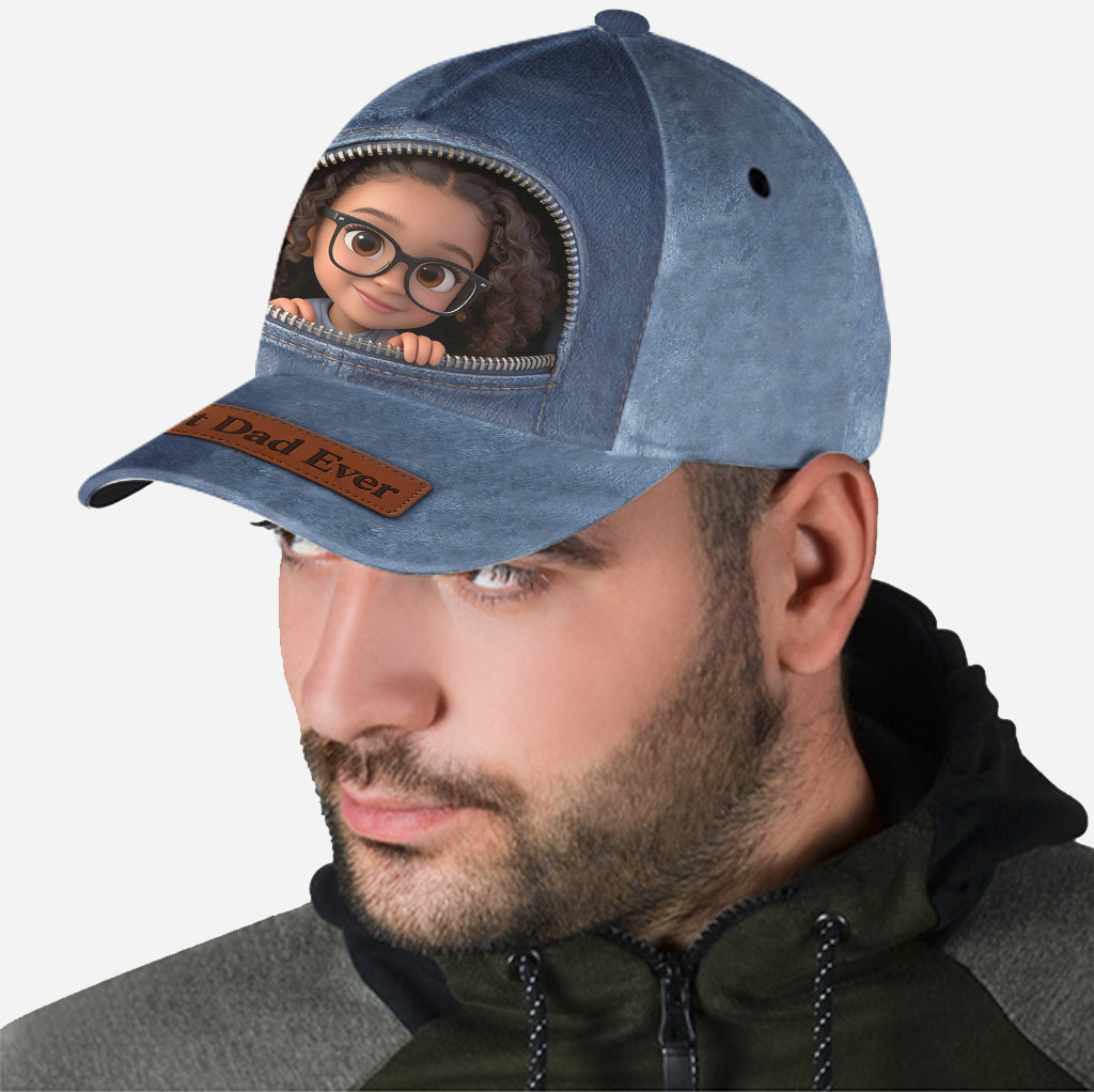 Custom Any Photo - Personalized Father Classic Cap