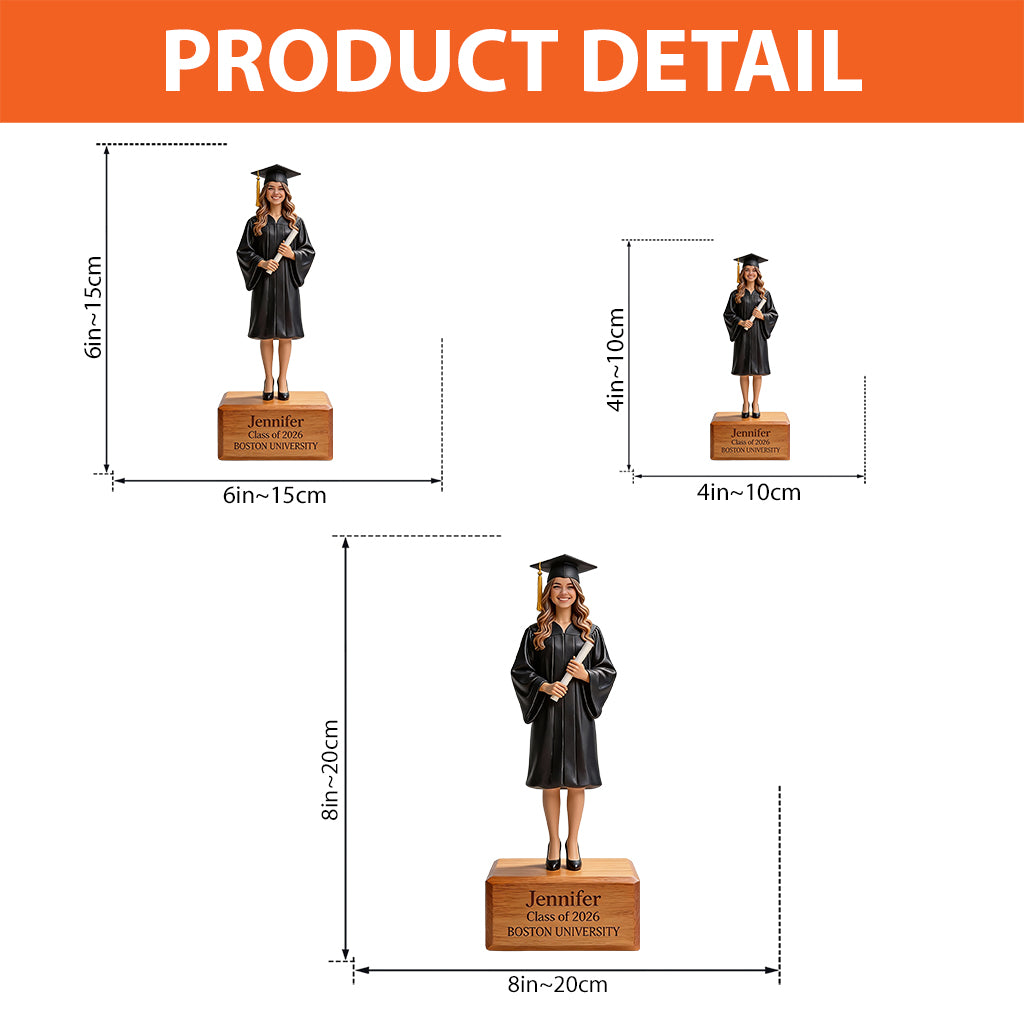 Custom From Any Photo - Personalized Graduation Custom Shaped Acrylic Plaque