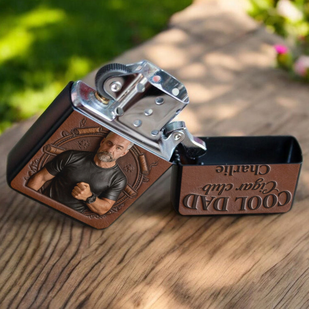 Custom Any Photo - Personalized Father Lighter