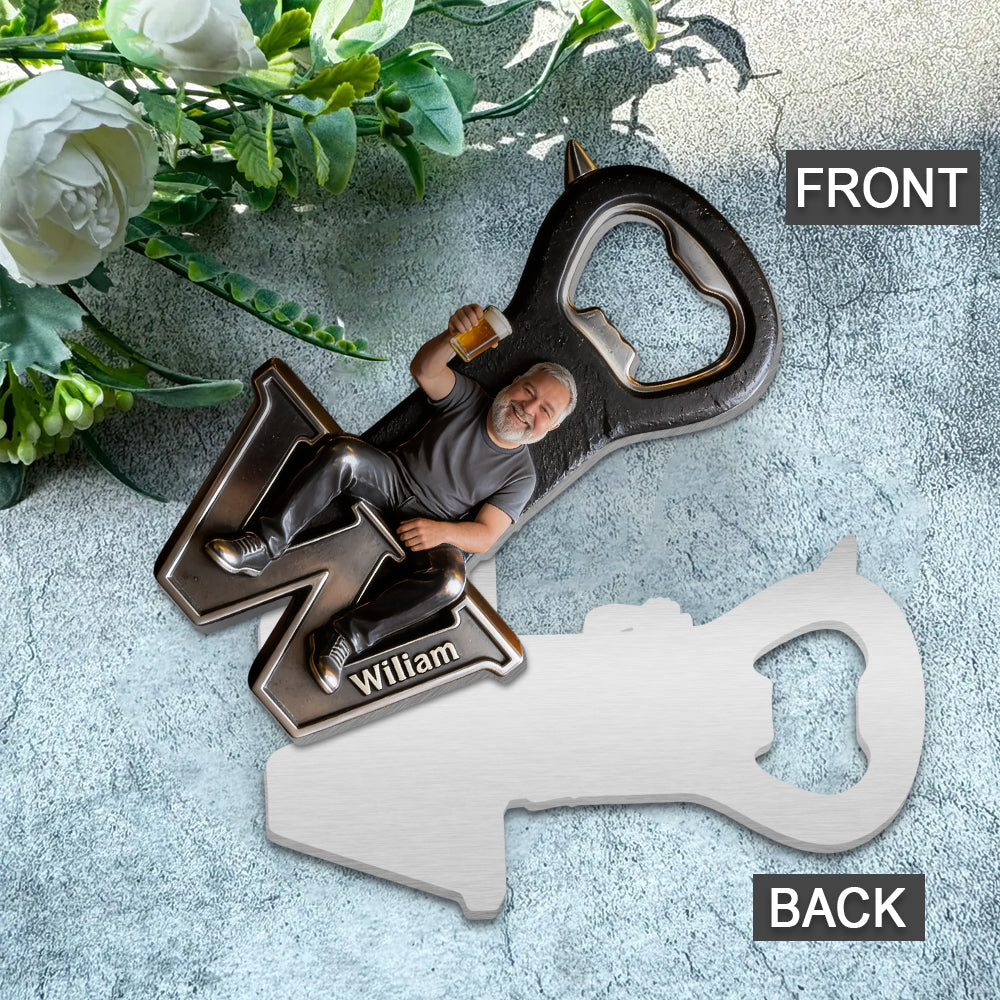 Cheers With Me - Personalized Beer Bottle Opener