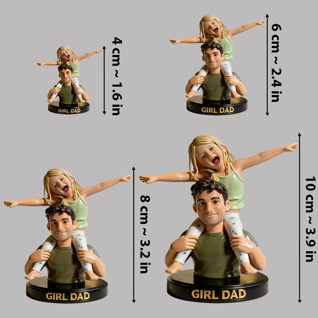 Best Dad Ever - Personalized Father Premium 3D Figurine